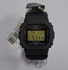CASIO G-SHOCK DW-5600MNC-8A2DR Gray Cloth Strap Band Men’s Watch