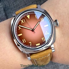 Retro NH35 Automatic Watch for Men Sterile California Dial PT5000 MIYOTA8215 20B