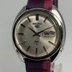 Overhauled SEIKO 5 DX Seiko Five 1968 Automatic Wristwatch with replaced crystal