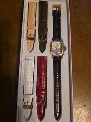 INVICTA Women’s Lupah 49816, 29mm, 7.5”, 4 Extra Leather Bands, Special Bundle
