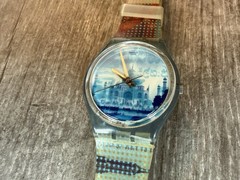 Vintage Swatch Travel Diaries Watch 2001 Works GN195