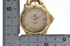 ▶️ TAG HEUER S/el Professional WG1130-0 Quartz Vintage Gold Men’s Watch Swiss