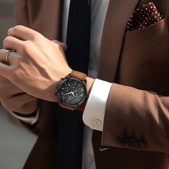 Watch for Men Chronograph Waterproof Men’s Wrist Watches Business Work Casual…