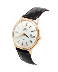 ORIENT Men Analog Automatic Casual Watch Classic Dress Silver Dial Waterproof Ro