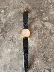 Zenith Vintage Quartz Dress Watch Ref. 27.0620.615/S Date Gold Plated Swiss