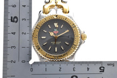 [Exc+4] TAG Heuer Sel SEL 200m S95.206 E Gray Dial 38mm Men Quartz Vintage Watch
