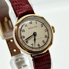 ROLEX Watch Collingwood 47778 Silver Manual Winding 23.5mm Leather Women’s Auth