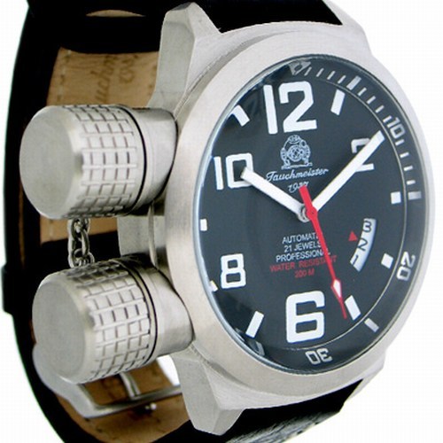 German U-Boot HORIZONTAL Crown Protection Automatic T0108