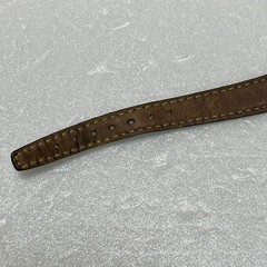 Non working GUCCI Roman Dial Wristwatch Black Silver