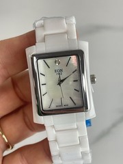 Eon 1962 Ladies Watch Swiss Movt White Square Dial Women’s T900