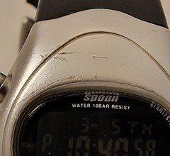 Vintage Pulsar Spoon Digital Quartz Watch W240-X001