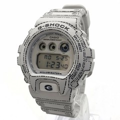CASIO G-Shock DW-6900RGM-5 White Case Size 4.9cm Unisex Used Watch #6112