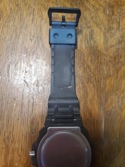 Casio MW610‑1AV Men’s Black Resin Watch 100M 10‑Year Battery Date WR100