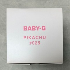 Casio G-Shock Baby G x Pokemon Pikachu Pink Digital Watch BA-110PKC-4AJR