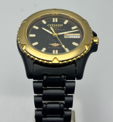 Vintage Citizen Eagle 7 Automatic Day/Date Black Dial 21 Jewels Men’s Watch