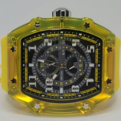 Invicta 48449 Racing Cyclone Black Yellow Quartz Watch