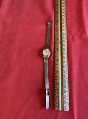 Vintage TIMEX Q Quartz Watch Assembled in Taiwan (untested)