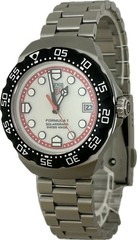 Tag Heuer Formula 1 Solar Graph WBY1111.BA0042 Quartz 38mm Steel White Dial