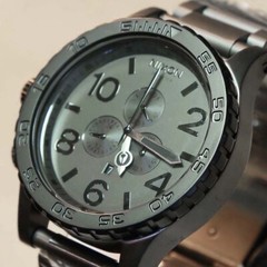 NEW Authentic NIXON Watch Mens 51-30 CHRONO Gunmetal A0831062 GIFT FAST SHIPPING
