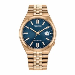 Citizen® Men’s Watch TSUYOSA Blue Dial Gold Automatic