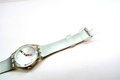 NEW Swatch Watch MOMA SILVER GZ406D Special Collection Limited Edition 2000