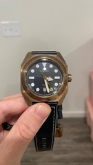 Makara Bronze Sea Turtle Dive watch