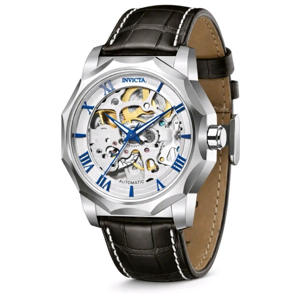 Invicta Object D Art Epigraph Automatic Men’s Watch w/ Skeleton Dial 42mm 69127