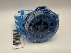Invicta Subaqua 69449 Mens 44mm Translucent Blue Dragon Dial Quartz Sport Watch