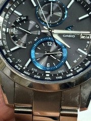 CASIO OCEANUS OCW-T2600-1AJF Titanium Solar Radio Mens Wrist Watch #0001