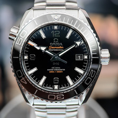 2024 Omega Seamaster Planet Ocean 600M 43.5mm Black Dial Ceramic w/ Box & Papers