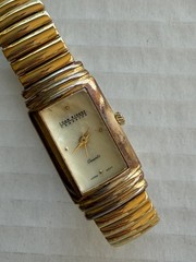 Vintage Joan Rivers Classics Stretch Bracelet Quartz Watch NOS- Needs Battery