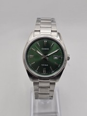 Casio MTP-1302D-3AJF Sunray Green Date Dial Classic Men’s Watch Brand New JDM