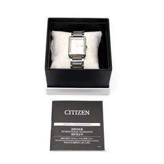 Shoten Former CITIZEN Citizen Collection White Dial Eco Drive E011 S045193 SS SS