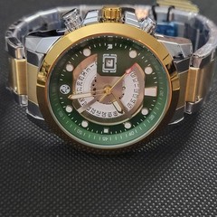 No-brand Men’s Silver and Gold Watch