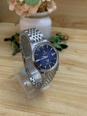 Rado Golden Horse Automatic Men’s Vintage Blue Dial Stainless Steel Wristwatch