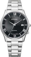 New CITIZEN AS1060-54E Collection Eco-Drive Radio Controlled Slim Mens Watch