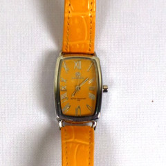 Pastorelli NIB Woman’s Watch Tangerine Leather Animal Print Band 5 YEAR WARRANTY