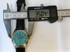 REFURBISHED HMT JANATA BENGALI NUMERALS 17J WINDING 0231 INDIA MEN’S WORKING