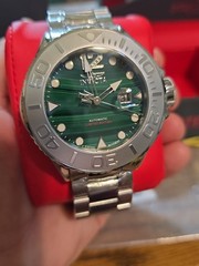 New Invicta Jason Taylor Masterpiece Edition Lim Ed 45204 Malachite ETA2824 Auto