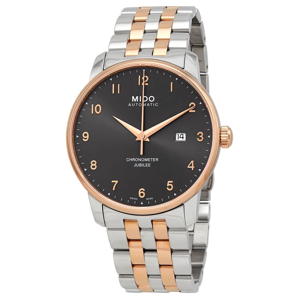 Mido Baroncelli Jubilee Automatic Chronometer Anthracite Dial Men’s Watch