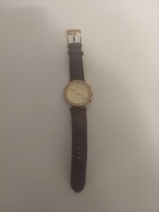 Michael Kors Parker MK2249 Women’s Brown Leather Strap Analog Watch *New Battery