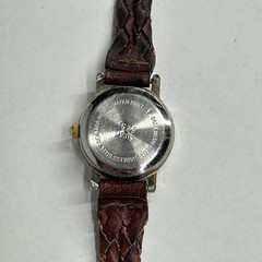 Vintage Speidel Mosaic Inlay Braided Leather Watch OS Brown Boho Eclectic Artsy