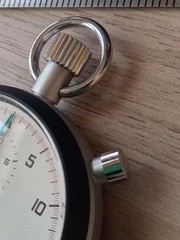 Vintage Heuer Stopwatch Ref. 408.201 Swiss Made 1970’s Rare EX-NMT