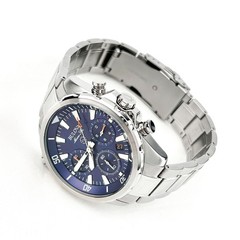 New w/box/Bulova Marine Star 96B256 Blue Dial Chronograph Men’s Quartz Watch