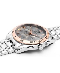 ADRIATICA Men Quartz Casual Watch Classic Dress Silver color Dial Waterproof Swi