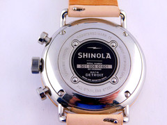SHINOLA CANFIELD 40MM CHRONOGRAPH QUARTZ S0120089885 PINK LADIES WRISTWATCH