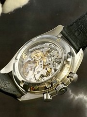 2024 Omega Speedmaster Moonwatch Sapphire Sandwich Leather Strap 42mm Box Papers