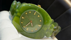 Natural Serpentine Jade Gemstone Watch for Men Women | Handmade Luxury Gift
