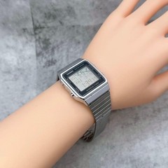 80s New Battery Condition Working Casio A300U World Time World Map
