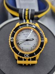 BLANCPAIN x SWATCH SCUBA FIFTY FATHOMS PACIFIC OCEAN 42.3mm NEW W TAGS and Box